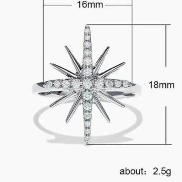 NWT 925 sterling silver ⭐️ Ring - Picture 2 of 4